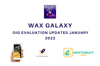 WAX Galaxy — New Year Updates