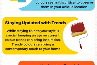 How to Pick Paint Colours for Your Home