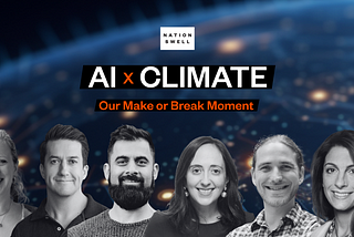Takeaways from AI x Climate: