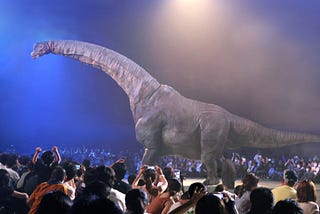 「恐龍的太陽馬戲團」在東京登場：ON-ART用零距離真實感，為現場娛樂開啟新篇章