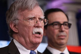 Bolton Dispenses With The Pretense: Venezuela Coup Isn’t About Democracy — It’s About Oil.