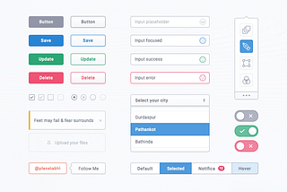 Learn UI/UX components in an easy way!