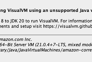 Getting Started with VisualVM