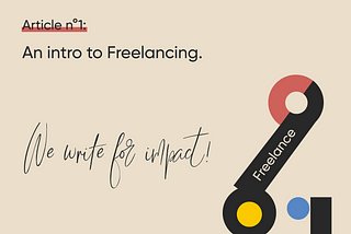 An intro to freelancing