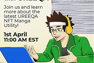 Join us on the 1st of April for the UREEQA & FOMO Chronicles AMA