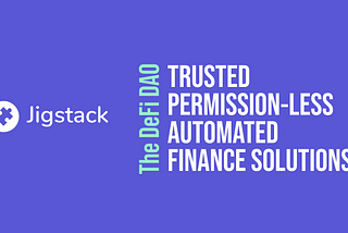 Why Jigstack? Why Fixing Decentralized Finance Shouldn’t Take 100 Steps