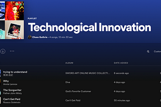 Spotify as the new music medium