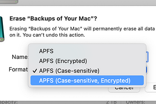 A guide to managing your Time Machine backup disk