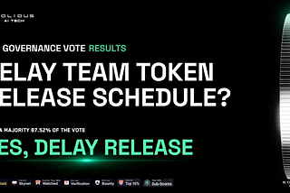 DAO Governance: Delay Team Token Release Schedule?