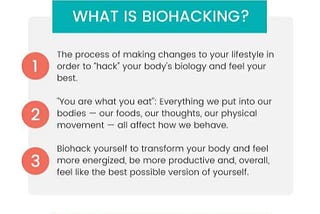 Your Guide to BioHacking