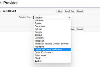 OAuth 2.0 JWT Client Credentials Auth Provider using Salesforce Named and External Credentials