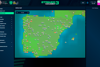 How do Plots of Land work in Striker Manager 3?