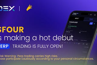 New Listing: $FOUR is Now Live on D3X Perp DEX!