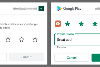 Google Play In-App Review API: integration and experience
