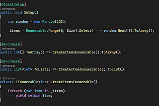 .NET 9 — ToList vs ToArray
