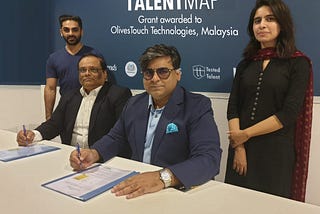 OlivesTouch (Malaysia) receives TalentMap Grant