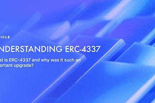 Understanding ERC-4337