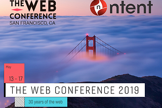NTENT to Participate as Silver Sponsor at The Web Conference 2019