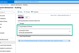 Securing your Azure SQL data with Azure Sentinel