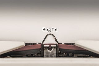 Begin Again: Day 1 of 100 Days of Thinking Out Loud