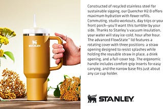 Stanley Quencher H2.0 Soft Matte Collection: Elevate Your Hydration Game in Style! 💦