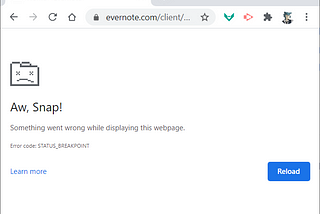 Evernote Web login failed, the solution