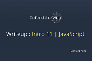 Defend the Web Writeup — Intro 11 : Inspect the Source Code