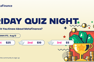💡MetaFinance: ✏It’s Quiz Night, Crypto Fun time !