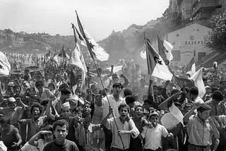 Algerian independence day, 3rd July 1962