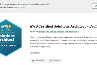 Preparing for AWS Certified Solution Architect — Professional (SAP-C02): Journey to Share