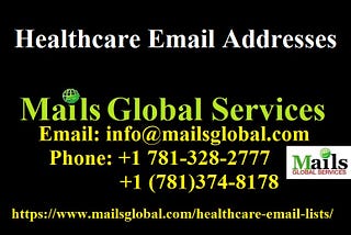 Healthcare Email List | Healthcare Mailing Addresses Database