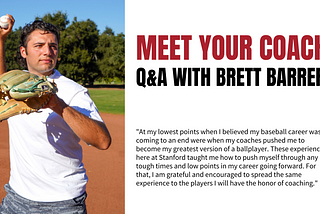 Meet Your Coach: Brett Barrera