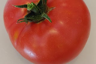 The Simple Pleasure of One Ripe Tomato