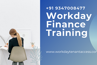 Workday Finance Online Training