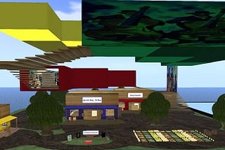 OpenSim Fest 2023 Exhibit: “Jazzing Reflections on the Juke Chain”