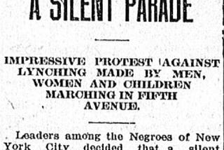 || A Learning Moment || 1917 Silent Protest March