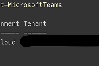 How to Connect to Teams Powershell Module (TPM) using App-Based Authentication