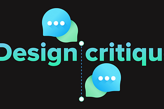 A guide to design Critique