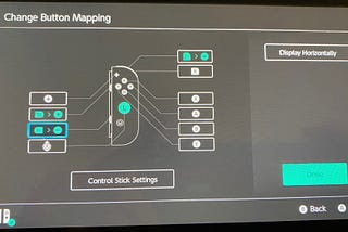 Changing AC:NH controls for one-handed play