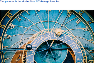 Cascade of Clarity: Energy for May 26-June 1st