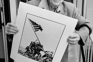 Iwo Jima Flag Photo is NFT Art