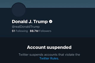 Twitter’s suspension of Donald Trump: the real question we should ask