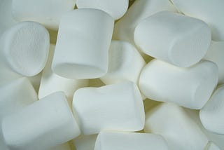 Alone in a sea of marshmallows