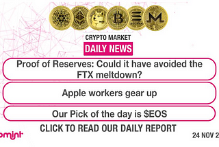 Daily Market Report November 24, 2022