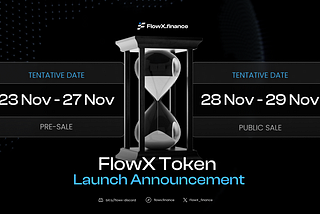 FlowX Token Launch Announcement