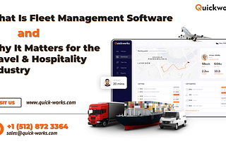 What Is Fleet Management Software and Why It Matters for the Travel & Hospitality Industry