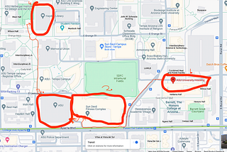 Travel Using Google Maps