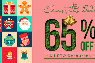 Unlock the Festive Joy: CAQA Resources Christmas Sale — 65% Off on All RTO Resources!