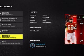 MUT 24 Quicksell Values: Everything You Need to Know