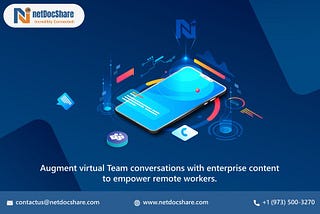 Bring your Virtual Team and Enterprise Content together in Microsoft Teams with netDocShare app